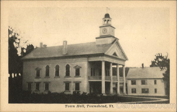 Street View of Town Hall Townshend Vermont