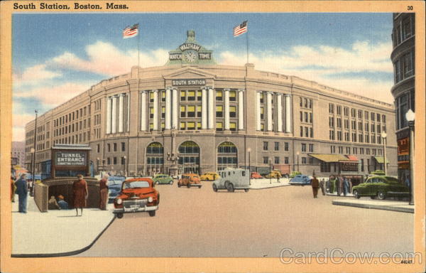 South Station Boston Massachusetts