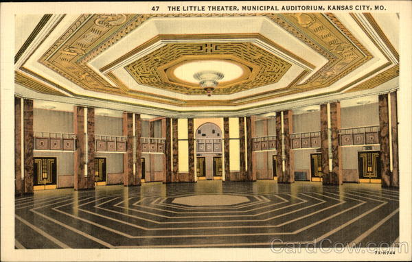 The Little Theater, Municipal Auditorium Kansas City Missouri