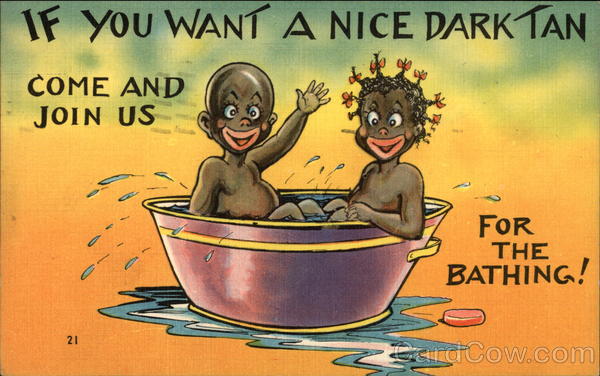 If you Want a Nice Dark Tan Black Americana