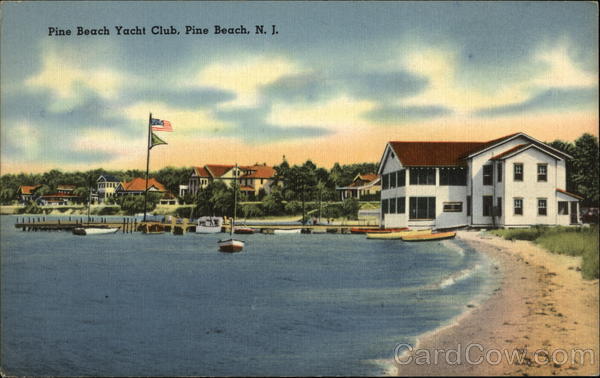 Water View of Pine Beach Yacht Club New Jersey