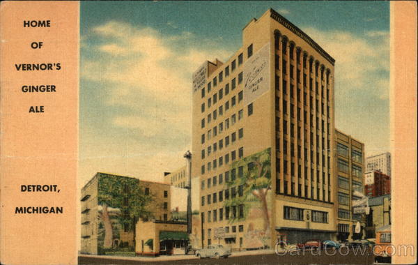 Vernor Ginger Ale Co Detroit Michigan