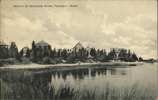 Mouth of Barlows River Pocasset Massachusetts