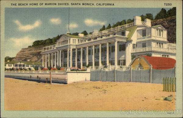 The Beach Home of Marion Davies Santa Monica California