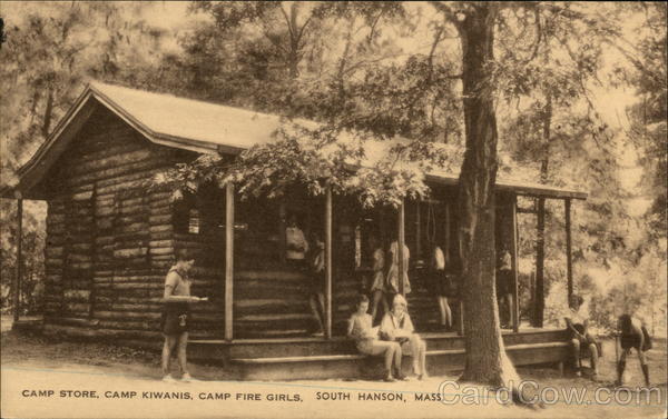 Camp Store, Camp Kiwanis, Camp Fire Girls South Hanson Massachusetts