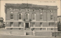 Street View of YMCA Building Athol, MA Postcard Postcard