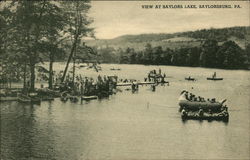 Saylors Lake Postcard