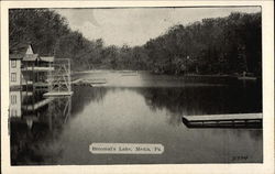 Broomal's Lake Postcard