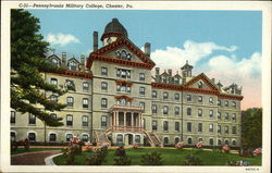 Pennsylvania Military College Chester, PA Postcard Postcard