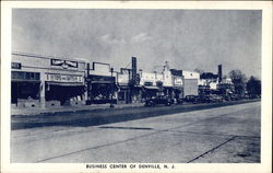 Street View of Business Center Postcard