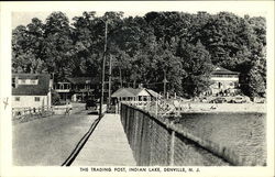 The Trading Post at Indian lake Postcard