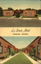 La Siesta Motel Postcard