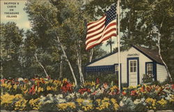 Sailor Tom's - Skipper's Cabin on Treasure Island Postcard