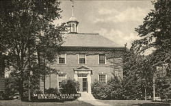 Municipal Building and Grounds Reading, MA Postcard Postcard