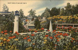 Navy Yard at Sailor Tom's Reading, MA Postcard Postcard