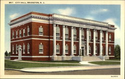 City Hall Bridgeton, NJ Postcard Postcard
