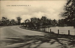 Scene Around Pleasantville, N.J Postcard