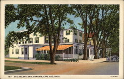 The Hyannis Inn Massachusetts Postcard Postcard