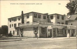 Hyannis Inn in Cape Cod Massachusetts Postcard Postcard