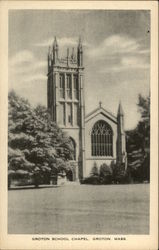 Groton School Chapel Postcard