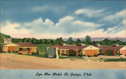 Lyn Mor Motel Postcard