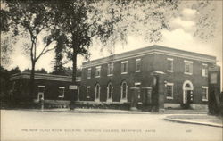 The New Class Room Building at Bowdoin College Brunswick, ME Postcard Postcard