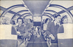 The Colorado Eagle - Planetarium Dome Observation Coach Postcard