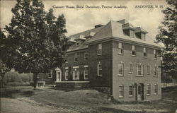 Gannett House, Boys' Dormitory, Proctor Academy Andover, NH Postcard Postcard