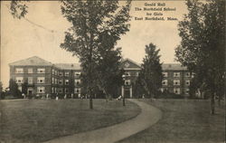 Gould Hall at The Northfield School for Girls Postcard