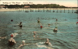Bathing at "The Pines" Postcard