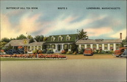 Buttercup Hill Tea Room Lunenburg, MA Postcard Postcard