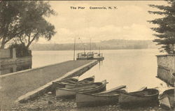 The Pier and Water View Postcard