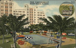 The Vanderbilt Miami Beach, FL Postcard Postcard