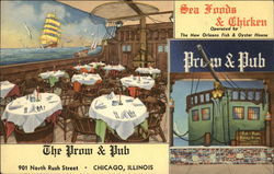 The Prow & Pub Chicago, IL Postcard Postcard