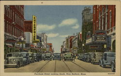 Purchase Street, Looking South Postcard