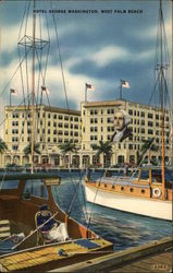 Hotel George Washington Postcard