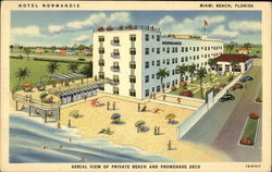 Hotel Normandie Miami Beach, FL Postcard Postcard