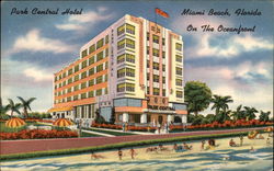 Park Central Hotel on the Oceanfront Postcard
