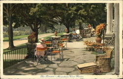 The Mountain View House - The Terrace Whitefield, NH Postcard Postcard