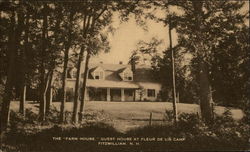 The "Farm House" - Guest House at Fleur de Lis Camp Postcard