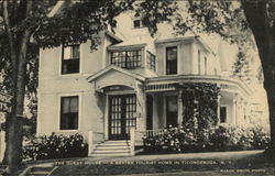 The Guest House Ticonderoga, NY Postcard Postcard