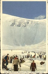 The Tuckerman Headwall in April Mount Washington, NH Postcard Postcard