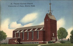 University of Connecticut - St. Thomas Aquinas Church Postcard