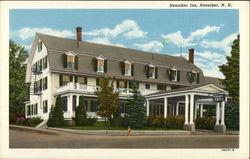 Street View of Henniker Inn New Hampshire Postcard Postcard