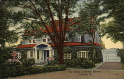 The Home of Jimmie Stewart Postcard