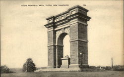 Tilton Memorial Arch Postcard