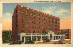 Hotel Saranac Postcard