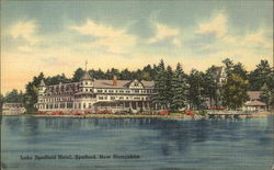 Lake Spofford Hotel New Hampshire Postcard Postcard