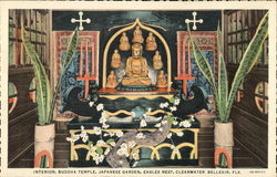 Eagles nest - Buddha Temple, Japanese Garden Postcard