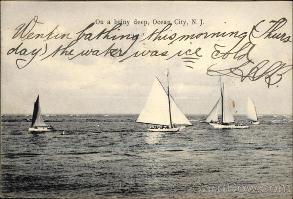 Sailing Boats Ocean City New Jersey